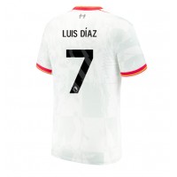 Camiseta Liverpool Luis Diaz #7 Tercera Equipación 2024-25 manga corta